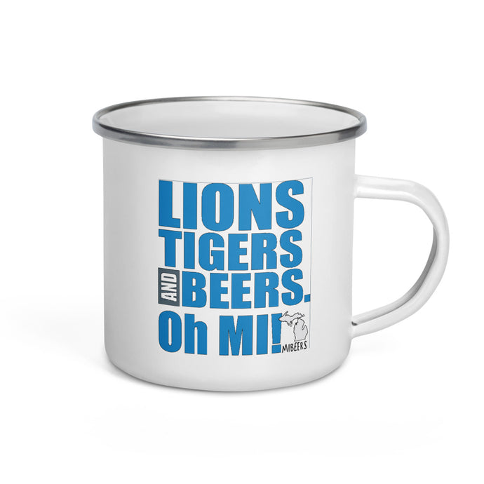 Lions, Tigers and Beers.  Oh M!™ Mug - MIbeers